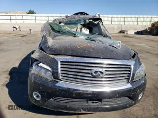 2014 Infiniti QX80 with VIN JN8AZ2NFXE9556066, listed as a Copart auction lot 70839154 with Not Provided miles and Salvage Title. Bid and sale history available at carsss.com. Image 5.