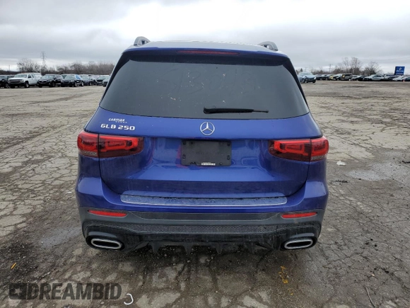 2020 Mercedes-Benz GLB 250 z VIN W1N4M4GB7LW024486, wystawiony jako Copart lot #47861595 z przebiegiem Nie podano mil oraz Tytuł czysty. Historia ofert i sprzedaży dostępna na DreamBid. Obrazek 6.