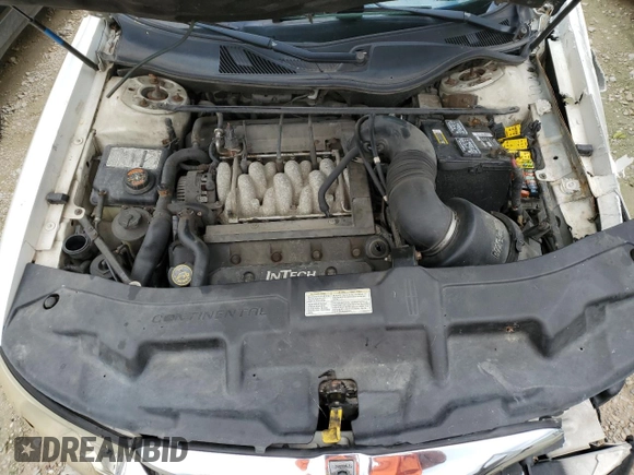 1998 Lincoln Continental with VIN 1LNFM97V8WY676657, listed as a Copart auction lot 73322134 with 0 mi miles and Salvage Title. Bid and sale history available at carsss.com. Image 13.