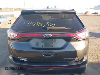 2015 Ford Edge Titanium with VIN 2FMPK4K87FBB77277, listed as a IAAI auction lot 41795760 with 164,844 mi miles. Bid and sale history available at carsss.com. Image 16.