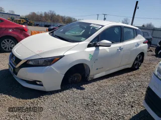2018 Nissan LEAF SL with VIN 1N4AZ1CP6JC304951, listed as a Copart auction lot 52515045 with 72,331 mi miles and Salvage Title. Bid and sale history available at DreamBid. Image 1.