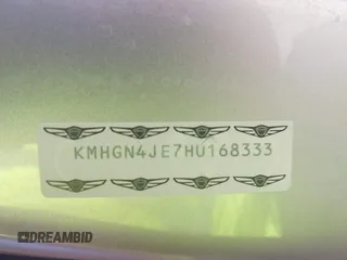 2017 Genesis G80 3.8L z VIN KMHGN4JE7HU168333, wystawiony jako IAAI lot #42267987 z przebiegiem 70 891 mil mil oraz . Historia ofert i sprzedaży dostępna na DreamBid. Obrazek 9.