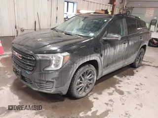 2024 GMC Terrain SLE with VIN 3GKALTEG9RL379135, listed as a IAAI auction lot 41270793 with 15,598 mi miles. Bid and sale history available at carsss.com. Image 2.