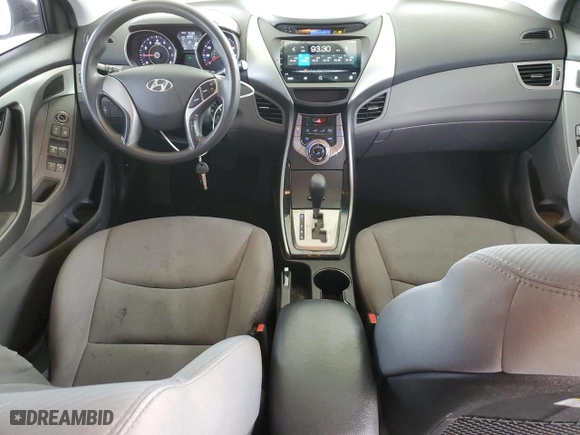 2013 Hyundai Elantra Limited PZEV with VIN 5NPDH4AE2DH284980, listed as a Copart auction lot 51364845 with 68,561 mi miles and Salvage Title. Bid and sale history available at carsss.com. Image 8.