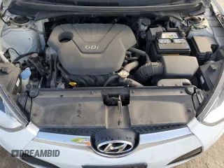 2013 Hyundai Veloster w/Gray Int with VIN KMHTC6ADXDU130886, listed as a Copart auction lot 57478095 with 130,008 mi miles and Salvage title. Bid and sale history available at DreamBid. Image 11.