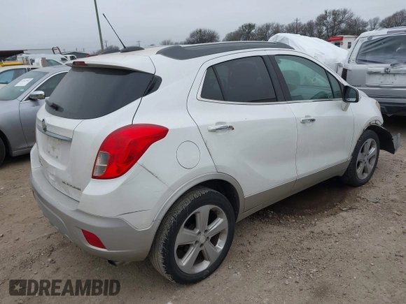 2016 Buick Encore with VIN KL4CJASB8GB716863, listed as a IAAI auction lot 41527932 with 105,937 mi miles. Bid and sale history available at carsss.com. Image 4.