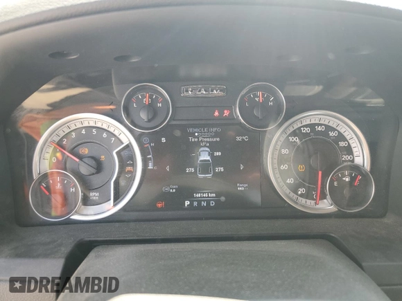 2014 Ram 1500 Sport с VIN 1C6RR7HT5ES281218, выставлен на аукционе Copart как лот 59761065 с пробегом 148 145 миль миль и Списание • Salvage title. История ставок и продаж доступна на DreamBid. Изображение 9.