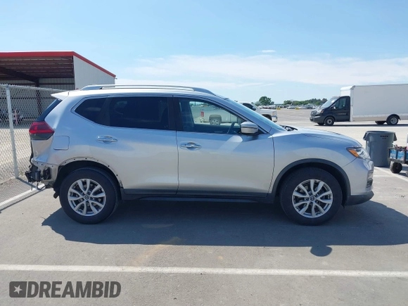 2019 Nissan Rogue SV with VIN KNMAT2MV5KP525224, listed as a IAAI auction lot 41892874 with 82,650 mi miles and . Bid and sale history available at DreamBid. Image 13.