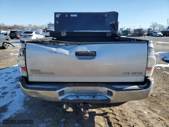 2010 Toyota Tacoma with VIN 3TMMU4FN2AM017932, listed as a Copart auction lot 89388195 with 0 mi miles and Salvage Title. Bid and sale history available at carsss.com. Image 6.