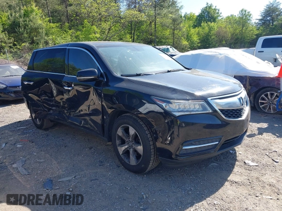 2015 Acura MDX with VIN 5FRYD3H24FB004706, listed as a IAAI auction lot 42039135 with 155,913 mi miles and . Bid and sale history available at DreamBid. Image 1.