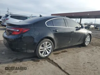 2014 Buick Regal with VIN 2G4GV5EK7E9313935, listed as a Copart auction lot 46657115 with 0 mi miles and Salvage Title. Bid and sale history available at carsss.com. Image 3.