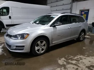 2015 Volkswagen Golf SportWagen TDI SE with VIN 3VWCA7AU6FM509341, listed as a Copart auction lot 43225544 with 181,215 mi miles. Bid and sale history available at carsss.com. Image 1.