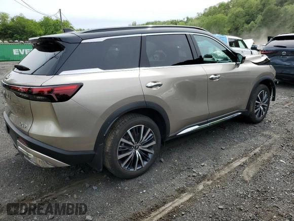 2022 Infiniti QX60 Autograph с VIN 5N1DL1HU1NC342970, выставлен на аукционе Copart как лот 58786795 с пробегом 35 534 миль миль и Списание • Salvage title. История ставок и продаж доступна на DreamBid. Изображение 3.