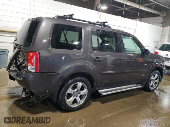 2012 Honda Pilot EX-L with VIN 5FNYF4H5XCB083046, listed as a Copart auction lot 50538015 with 182,293 mi miles and Salvage title. Bid and sale history available at DreamBid. Image 3.
