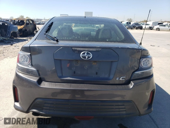 2016 Scion tC with VIN JTKJF5C75GJ017849, listed as a Copart auction lot 48568515 with 120,413 mi miles and Salvage Title. Bid and sale history available at carsss.com. Image 6.