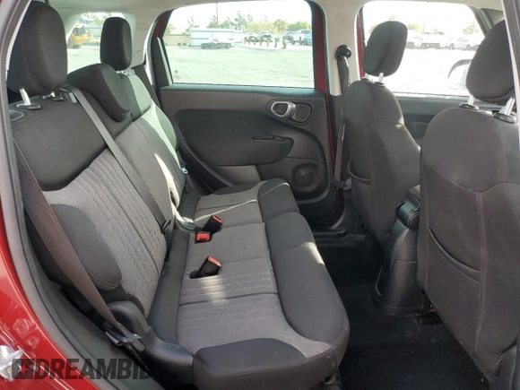 2015 FIAT 500L Easy with VIN ZFBCFABH9FZ036927, listed as a Copart auction lot 83903094 with 63,380 mi miles and Salvage title. Bid and sale history available at DreamBid. Image 11.
