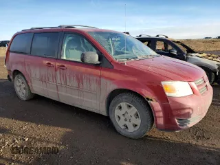 2008 Dodge Grand Caravan SE with VIN 2D8HN44H38R785015, listed as a Copart auction lot 46448665 with 286,599 mi miles and Salvage Title. Bid and sale history available at DreamBid. Image 4.