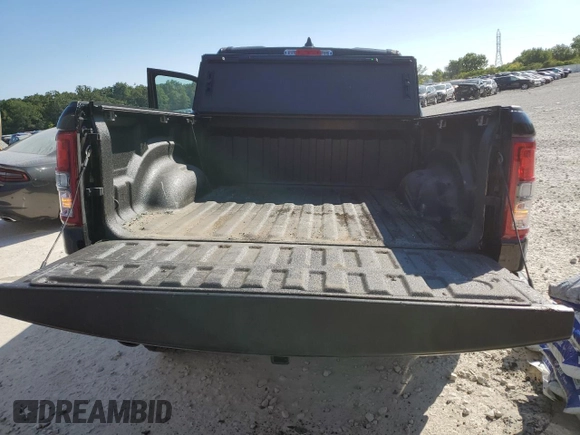 2024 Ram 1500 Tradesman with VIN 1C6SRFGT6RN162823, listed as a Copart auction lot 64894244 with 7,793 mi miles and Salvage title. Bid and sale history available at DreamBid. Image 6.