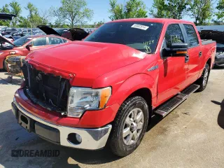 2009 Ford F-150 XL with VIN 1FTPW12V99FA70196, listed as a Copart auction lot 53002814 with 170,966 mi miles and Salvage Title. Bid and sale history available at carsss.com. Image 1.