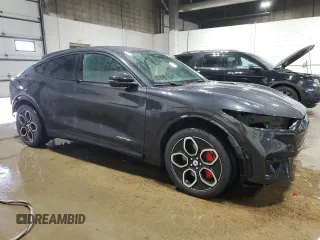 2021 Ford Mustang Mach-E GT with VIN 3FMTK4SE8MME00071, listed as a Copart auction lot 49921395 with 15,341 mi miles and Salvage Title. Bid and sale history available at DreamBid. Image 4.