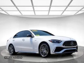 2023 Mercedes-Benz C 43 AMG with VIN W1KAF8HB8PR1244XX, listed as a Copart auction lot 55259535 with 15,372 mi miles and Clean Title. Bid and sale history available at DreamBid. Image 1.