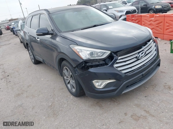 2014 Hyundai Santa Fe Limited with VIN KM8SN4HF6EU053565, listed as a IAAI auction lot 41799411 with 190,626 mi miles. Bid and sale history available at carsss.com. Image 1.
