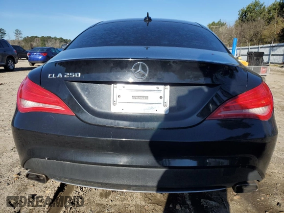 2016 Mercedes-Benz CLA with VIN WDDSJ4EB4GN370281, listed as a Copart auction lot 49586995 with 119,579 mi miles and Salvage Title. Bid and sale history available at carsss.com. Image 6.