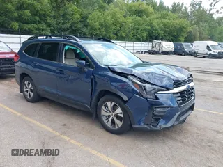 2023 Subaru Ascent Premium z VIN 4S4WMACD6P3419252, wystawiony jako IAAI lot #40145883 z przebiegiem 22 589 mil mil oraz . Historia ofert i sprzedaży dostępna na DreamBid. Obrazek 1.