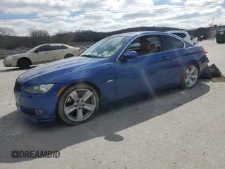2007 BMW 3 Series 335i with VIN WBAWB73597P033078, listed as a Copart auction lot 48106005 with Not Provided miles and Clean Title. Bid and sale history available at carsss.com. Image 1.