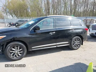 2013 Infiniti JX35 z VIN 5N1AL0MM6DC311294, wystawiony jako IAAI lot #42125611 z przebiegiem 147 216 mil mil oraz . Historia ofert i sprzedaży dostępna na DreamBid. Obrazek 14.