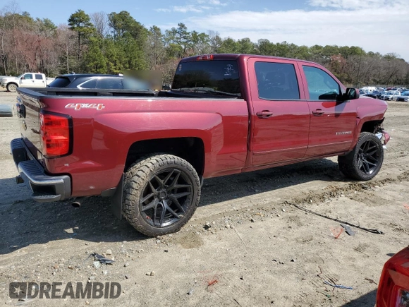 2015 Chevrolet Silverado 1500 LT with VIN 3GCUKREC4FG142228, listed as a Copart auction lot 49384095 with 77,269 mi miles and Salvage Title. Bid and sale history available at DreamBid. Image 3.