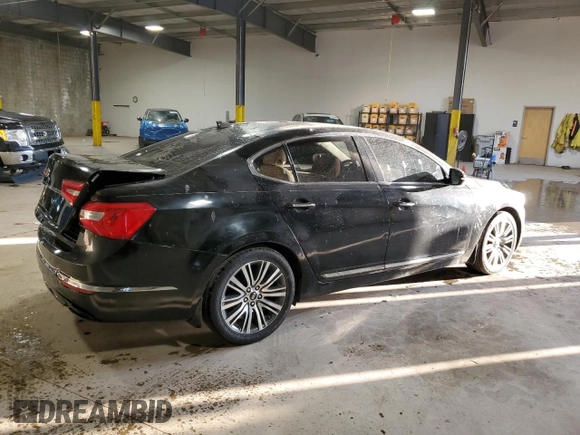 2014 Kia Cadenza Premium with VIN KNALN4D72E5132195, listed as a Copart auction lot 77370994 with 149,072 mi miles and Salvage Title. Bid and sale history available at carsss.com. Image 3.