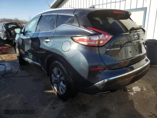 2018 Nissan Murano Platinum with VIN 5N1AZ2MH8JN107125, listed as a Copart auction lot 45966315 with 80,697 mi miles and Salvage Title. Bid and sale history available at carsss.com. Image 2.