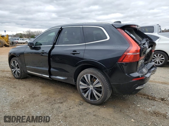 2023 Volvo XC60 Plus Bright Theme with VIN YV4L12RN4P1203706, listed as a Copart auction lot 47868035 with 360 mi miles and Salvage Title. Bid and sale history available at carsss.com. Image 2.