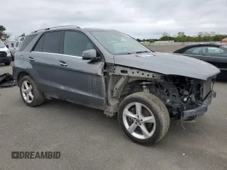 2019 Mercedes-Benz GLE 400 with VIN 4JGDA5GB4KB212891, listed as a Copart auction lot 57131075 with 77,710 mi miles and Salvage title. Bid and sale history available at DreamBid. Image 4.
