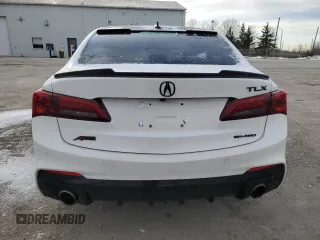 2019 Acura TLX w/Advance Pkg with VIN 19UUB3F87KA800495, listed as a Copart auction lot 82974504 with 67,054 mi miles and Salvage Title. Bid and sale history available at carsss.com. Image 6.