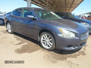 2011 Nissan Maxima SV with VIN 1N4AA5AP7BC836664, listed as a IAAI auction lot 42087993 with 117,328 mi miles and . Bid and sale history available at DreamBid. Image 1.