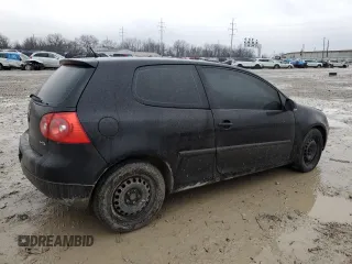 2009 Volkswagen Rabbit S with VIN WVWAB71K19W110539, listed as a Copart auction lot 85843454 with 0 mi miles and Salvage Title. Bid and sale history available at carsss.com. Image 3.