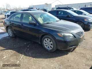 2007 Toyota Camry CE with VIN JTNBE46KX73124355, listed as a IAAI auction lot 41861515 with 221,385 mi miles. Bid and sale history available at carsss.com. Image 1.