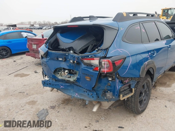 2023 Subaru Outback Wilderness with VIN 4S4BTGUD6P3174990, listed as a IAAI auction lot 41726816 with 15,317 mi miles and . Bid and sale history available at DreamBid. Image 6.