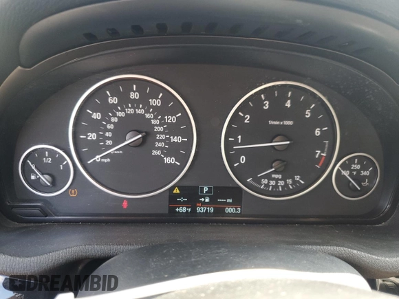 2017 BMW X3 sDrive28i with VIN 5UXWZ7C56H0U44767, listed as a Copart auction lot 49438065 with 93,719 mi miles and Clean Title. Bid and sale history available at carsss.com. Image 9.