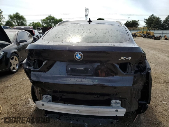 2015 BMW X4 xDrive28i with VIN 5UXXW3C5XF0F88635, listed as a Copart auction lot 56506824 with 80,243 mi miles and Salvage Title. Bid and sale history available at carsss.com. Image 6.
