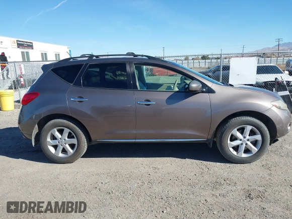 2009 Nissan Murano SL with VIN JN8AZ18UX9W008872, listed as a IAAI auction lot 41389435 with 150,488 mi miles. Bid and sale history available at carsss.com. Image 13.