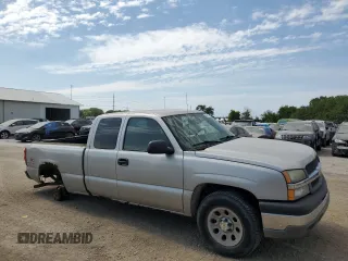 2005 Chevrolet Silverado 1500 with VIN 1GCEK19V35E189838, listed as a Copart auction lot 67651894 with 69,679 mi miles and Salvage Title. Bid and sale history available at carsss.com. Image 4.