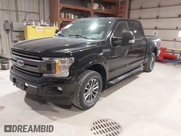 2018 Ford F-150 XL with VIN 1FTFW1E56JFD06640, listed as a IAAI auction lot 41983563 with 63,092 mi miles. Bid and sale history available at carsss.com. Image 17.