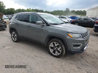 2020 Jeep Compass Limited z VIN 3C4NJDCB4LT216383, wystawiony jako Copart lot #63049845 z przebiegiem 45 712 mil mil oraz Czysty tytuł • Clean title. Historia ofert i sprzedaży dostępna na DreamBid. Obrazek 4.