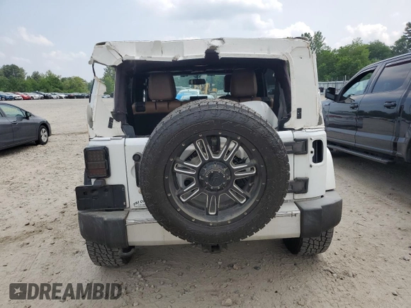 2015 Jeep Wrangler Unlimited Sahara with VIN 1C4HJWEG7FL671259, listed as a Copart auction lot 60151225 with 81,281 mi miles and Clean title. Bid and sale history available at DreamBid. Image 6.