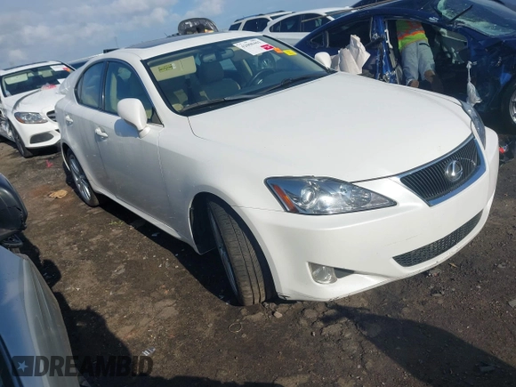 2006 Lexus IS 250 with VIN JTHBK262165000865, listed as a IAAI auction lot 42008461 with 144,230 mi miles and . Bid and sale history available at DreamBid. Image 1.