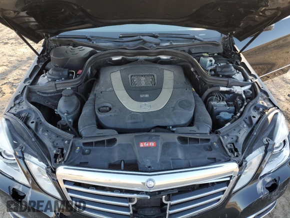 2011 Mercedes-Benz E 550 Luxury with VIN WDDHF9AB2BA264183, listed as a Copart auction lot 46336995 with 184,659 mi miles and Salvage title. Bid and sale history available at DreamBid. Image 12.