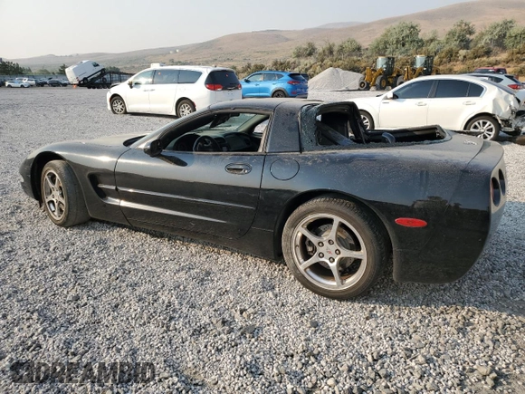 2003 Chevrolet Corvette with VIN 1G1YY22G935124690, listed as a Copart auction lot 65491044 with 0 mi miles and Salvage Title. Bid and sale history available at carsss.com. Image 2.